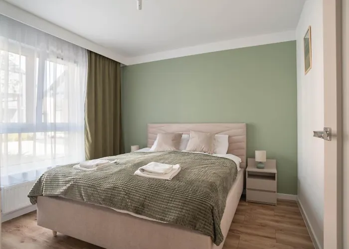 Апартаменты Motlawa Garden Family Гданьск