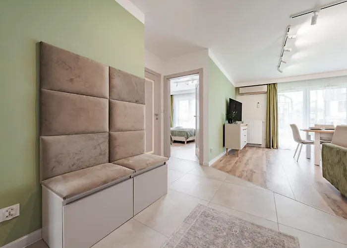 Апартаменты Motlawa Garden Family Гданьск